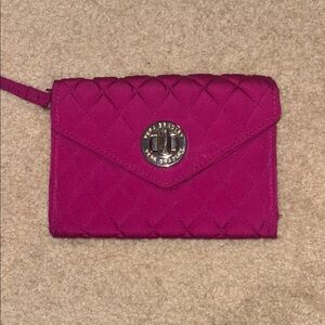 Vera Bradley magenta wallet
